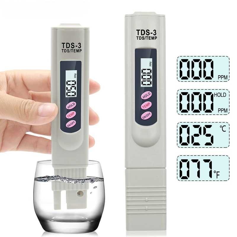 Marine Aquarium Water Analyzer - 1/3 шт. портативный ЖК-цифровой TDS тестер