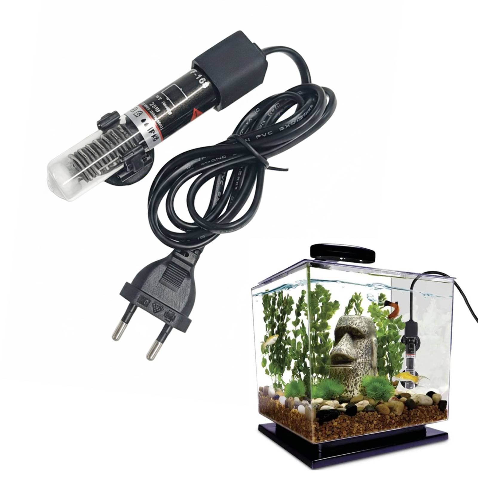 Marine Aquarium Heater - Мини-нагреватель для аквариума, погружной аквариум, вода,