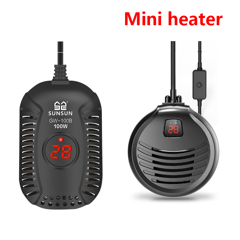 Marine Aquarium Heater - Нагревательный стержень для черепахи SUNSUN, миниатюрный