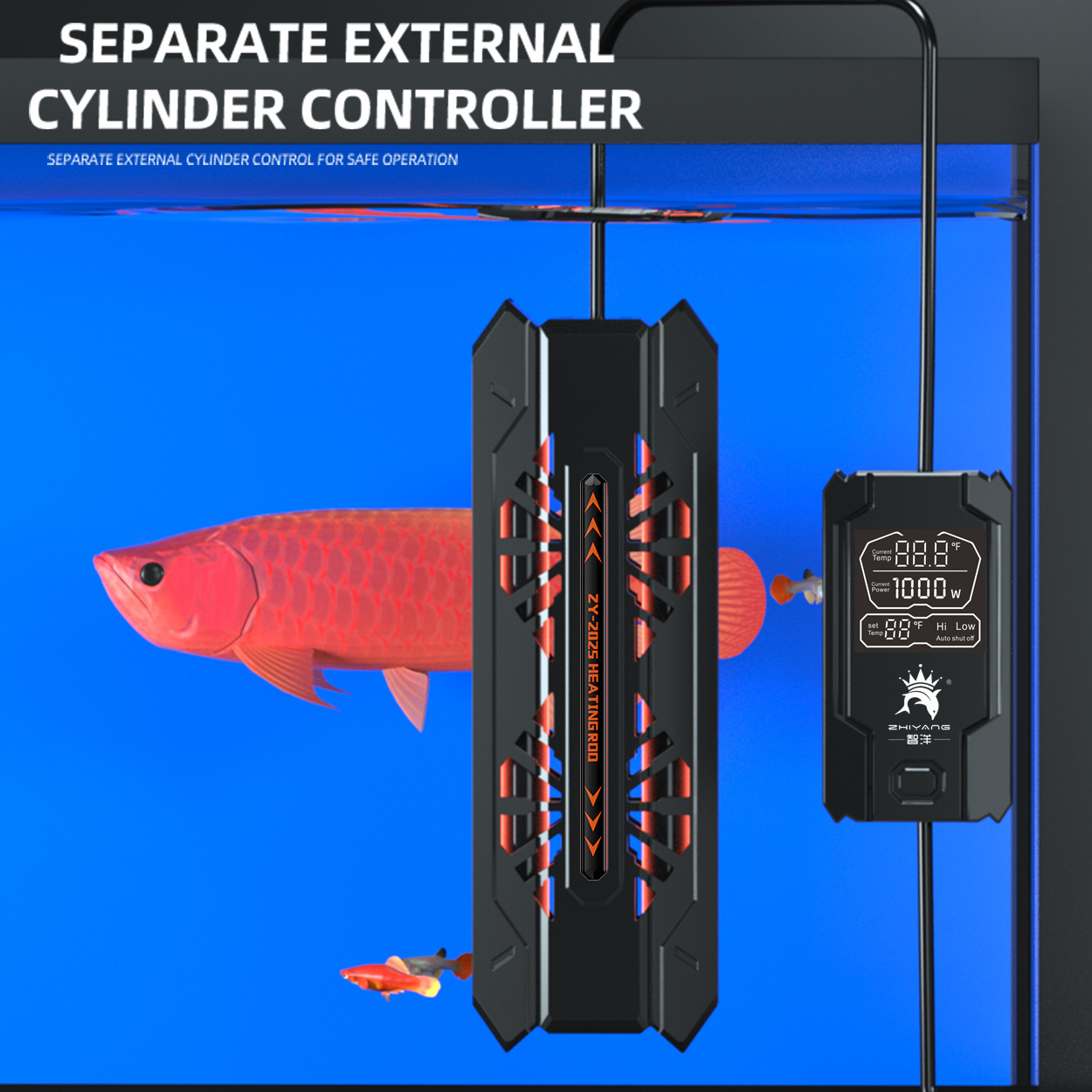 Нагревательный элемент с двойн – обзор и цена Marine Aquarium Heater