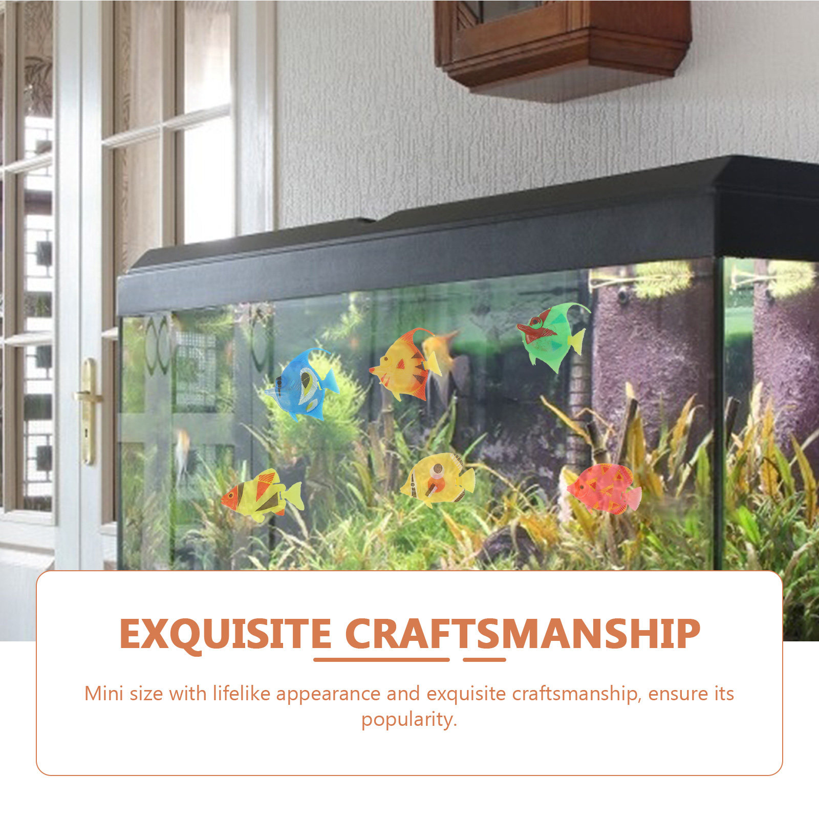 20 шт. искусственных тропическ – обзор и цена Aquarium Marine Color
