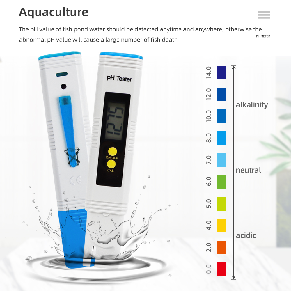 Тестер качества воды, цифровой – обзор и цена Marine Aquarium Water Analyzer
