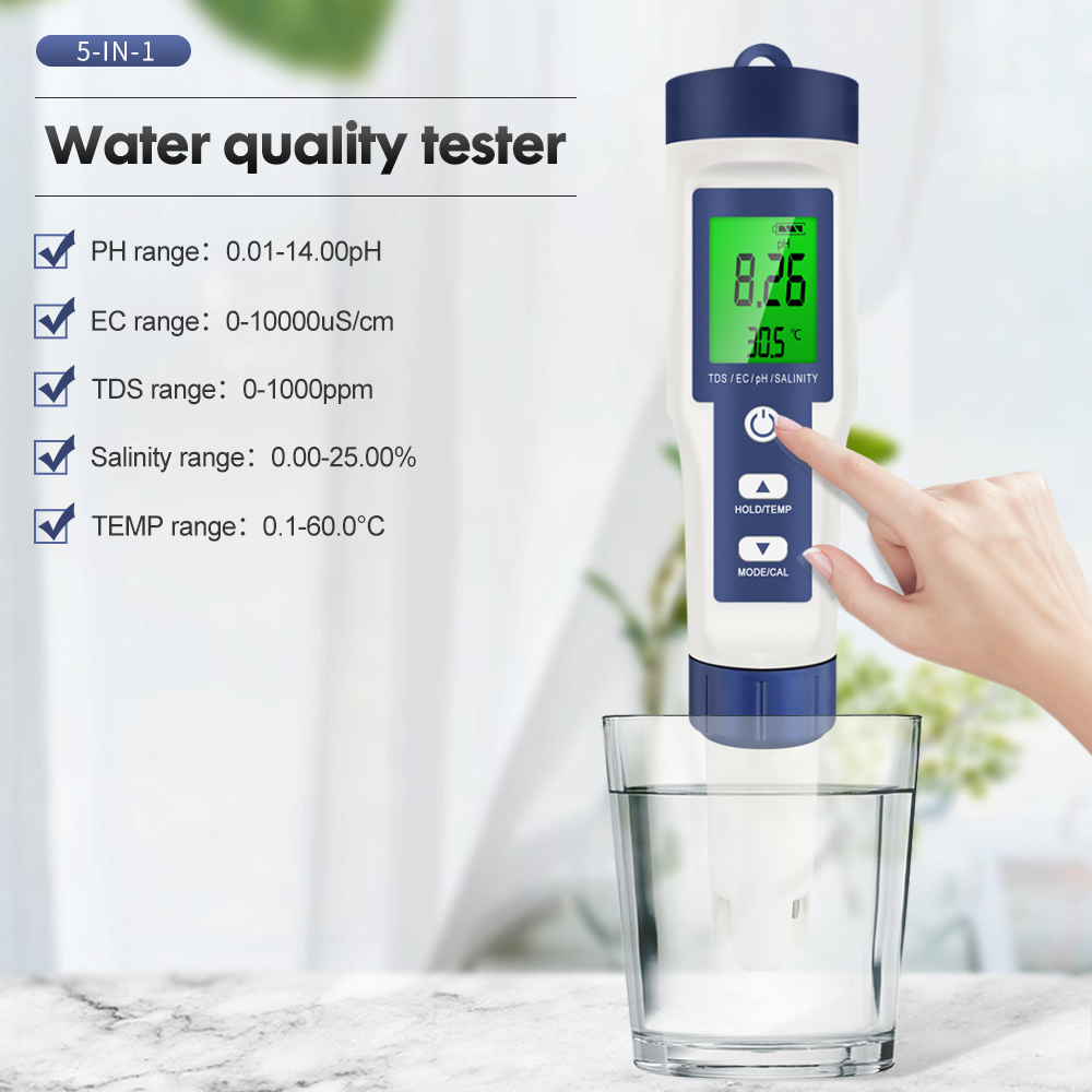 Профессиональный тестер качест – обзор и цена Marine Aquarium Water Analyzer
