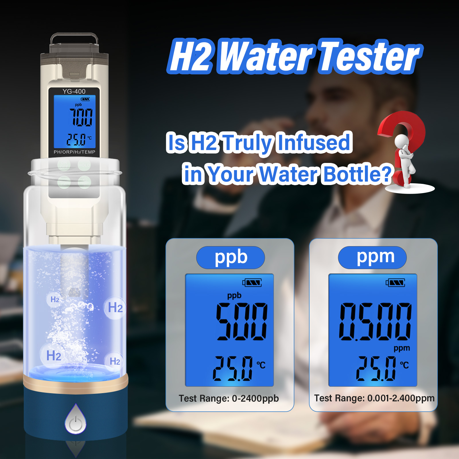 Yieryi 4 в 1 цифровой PH ORP T – обзор и цена Marine Aquarium Water Analyzer